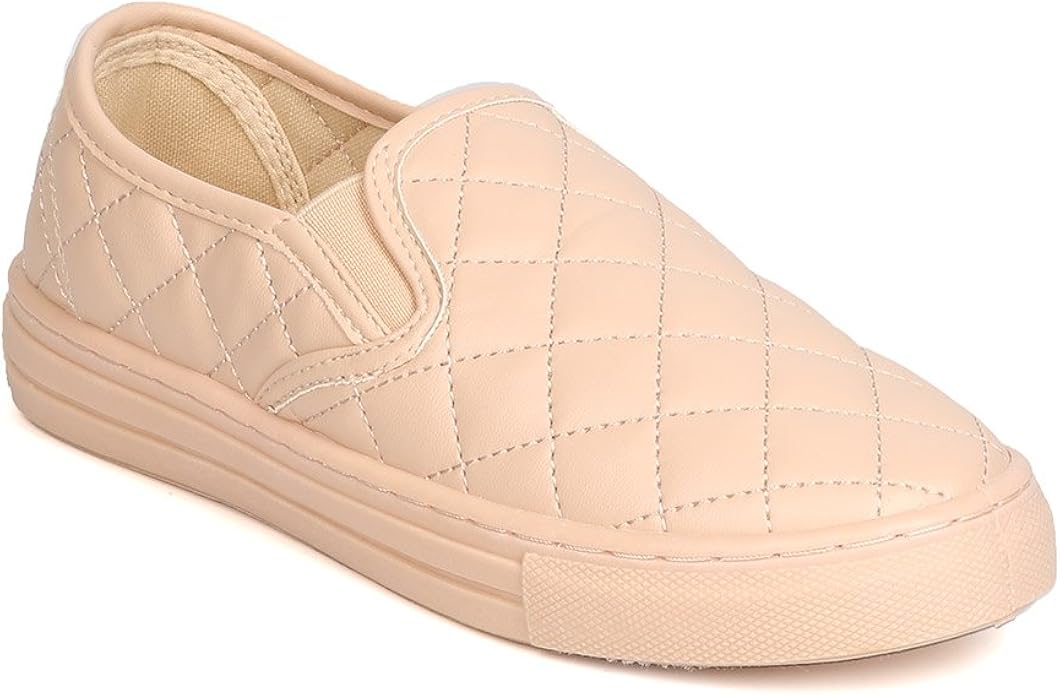 quilted slip on sneakers amazon