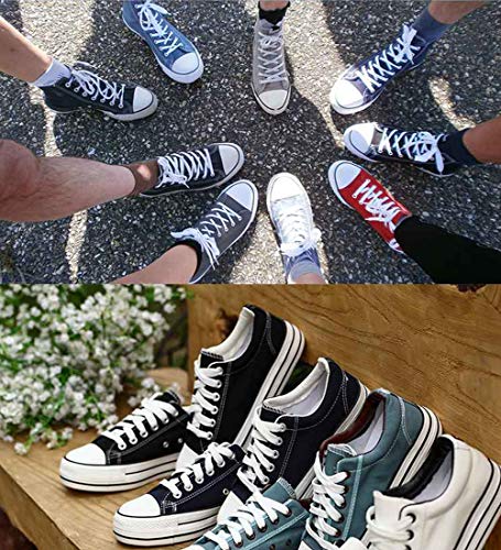 43" 16 Pairs-16 Different Colors Premium Flat Sneakers Shoelaces Shoe Tie Replacement - Colorful Fashion Dress Shoe Laces Strings Fastener for Sports Hiking Skates Boots - for Both Kids and Adults - Thumbnail 7