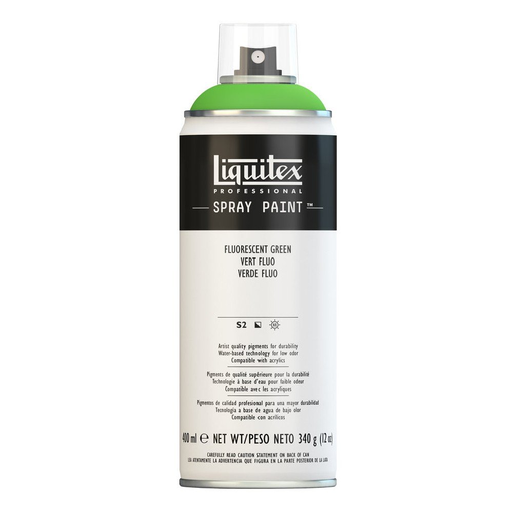 Liquitex Professional Spray Paint 400 ml, Fluorescent Green