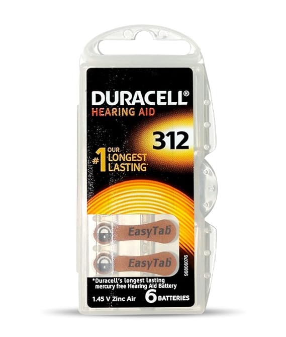 Duracell Easytab Hearing Aid Batteries Size 3126 Amazon.in Electronics