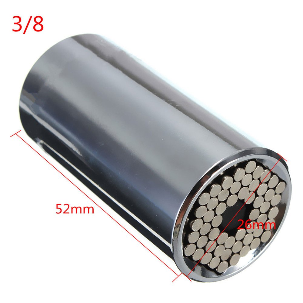 Joykit 2Pcs Universal Gator Socket Adapter Grip with Power Drill Adapter Tool