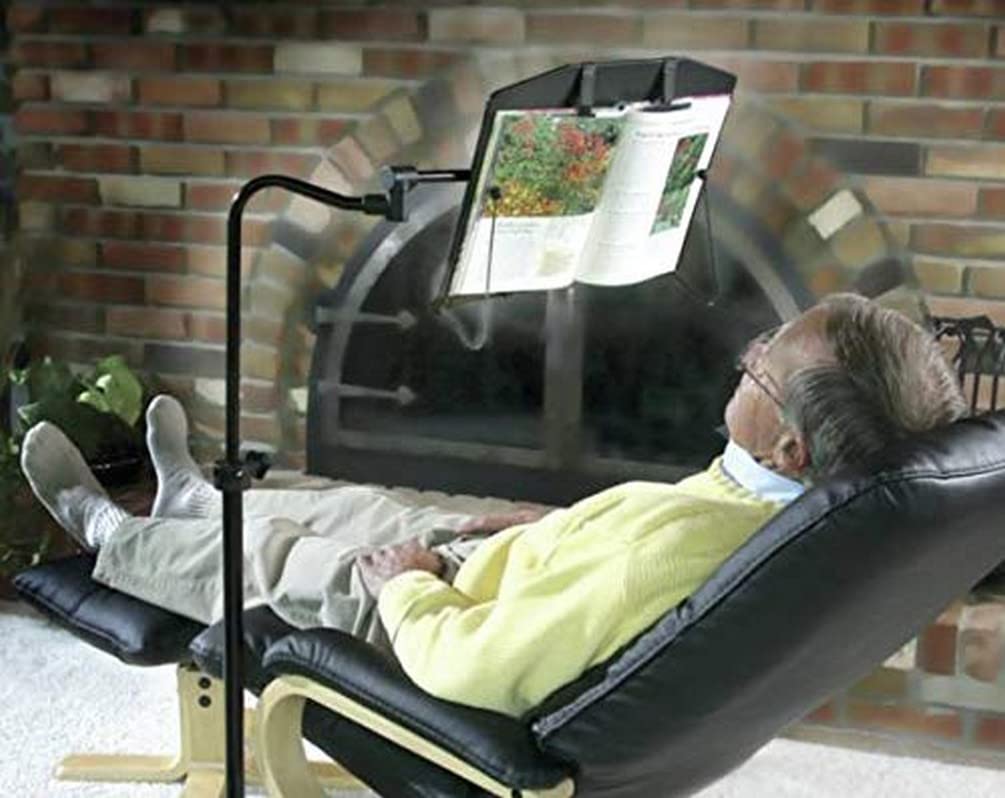 Homecraft Height Adjustable Book Holder Stand, Allows for Hands-Free Reading