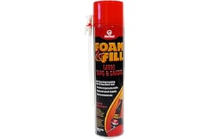 Red Devil 0912 Spray Foam, Fill Large Gaps, Cracks Expanding Insulation Polyurethane Sealant, 20 oz., Off-White, Pack of 1