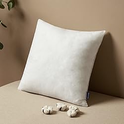 MIULEE Pillow Insert 12x12 Inch, Decorative Square