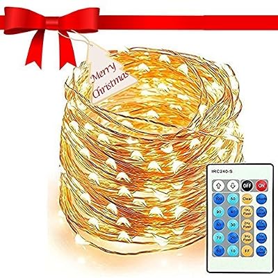 Upgraded 66ft 200 LED String Lights