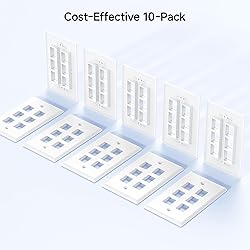 [UL Listed] Cable Matters 10-Pack Low Profile