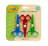 Crayola Toddler Safety Scissors (3pk), Blunt Tip