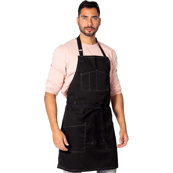 Tablier Adjustable Poches Tablier De Cuisine Floral Femme - Imperméable Avec Poches - Cadeau Maman/cuisinière Tablier Cuisine Grand Mère