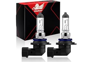 WinPower 9006 HB4 Halogen Headlight Bulb, Super Bright Warm White 55W 4300K Car High Low Beam Fog Light Replacement Lamp, Pack of 2