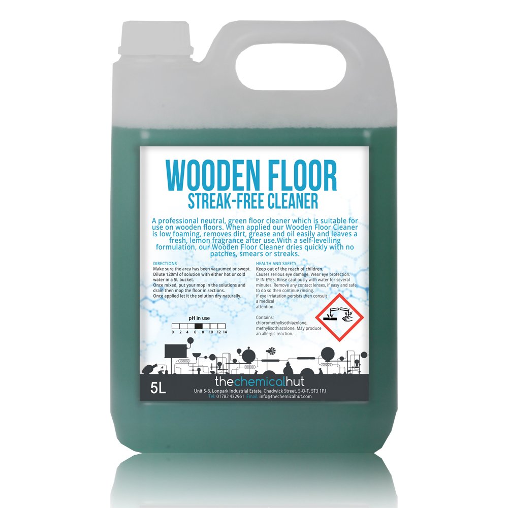 The Chemical Hut Lemon Scented Wooden Floor Streak Free Low Foam