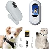 Zmacook New Update Cat Camera Collar with 16GB SD Card,HD 1080P Cat Collar Camera Wireless Dog Collar Camera Sport Action Cam