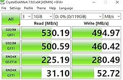 Timetec 128GB SSD 3D NAND SATA III 6Gb/s M.2 2280