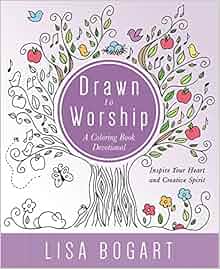Amazon Com Drawn To Worship A Coloring Book Devotional