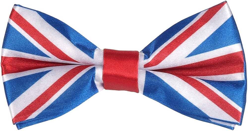 British Flag Bow Tie Union Jack Flag Amazon.co.uk Clothing