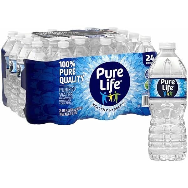 Amazon.com: Pure Life Purified Water, 40 CT, 16.9 Fl oz Bulk
