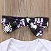 Unisex Baby Boy Girl My First Halloween Print Long Sleeve Romper Pant Leggings Headband Hat Clothes Set (tag: 70/ 0-3 Months, White)