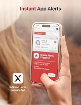 X-Sense Wi-Fi Smoke CO Alarm English Voice Alerts Smart Home Replaceable view 4