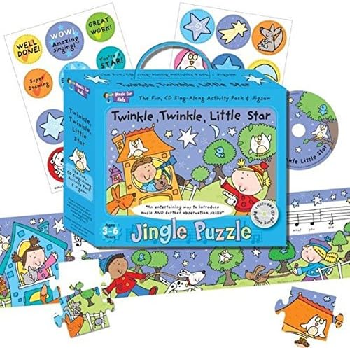 Music for Kids Twinkle, Twinkle, Little Star Jingle Puzzle