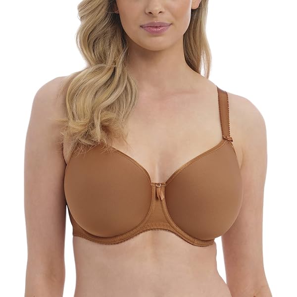 Fantasie Women's Rebecca Underwire Moulded Bra - Spacer Foam Cups, Center Pull Straps, Swiss Embroidery - View #5