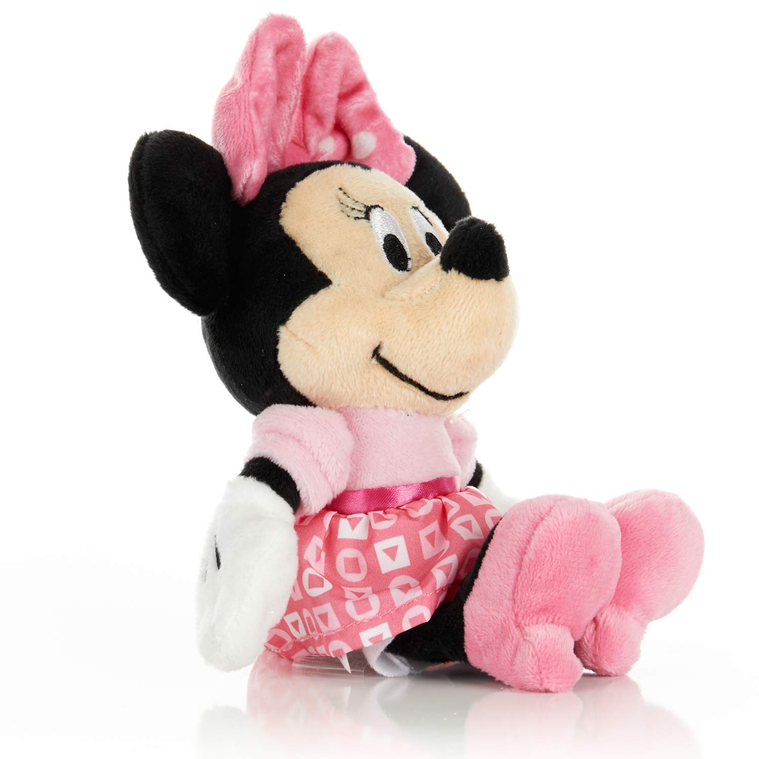 minnie mouse plush rattle