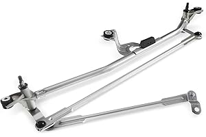 A-Premium Front Windshield Wiper Transmission Linkage Assembly Compatible with Cadillac, Chevy and GMC Vehicles - Silverado/S