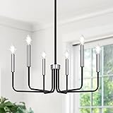 6-Light Farmhouse Chandelier for Dining Room