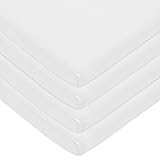 American Baby Company Pack of 4 100% Natural Cotton