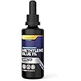 BETTER LIFE LAB Methylene Blue Pharmaceutical Grade 99.99% with Dropper, Health Dietary Supplement for Humans, No Formaldehyde, Made in USA (1% 50ml Bottle)