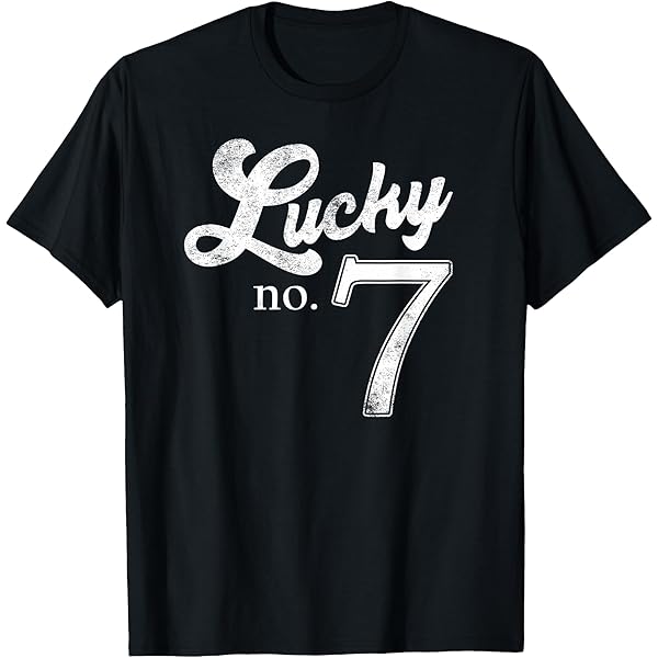 Amazon.com: Lucky Number Nine TShirt | No. 9 Vintage Retro Style