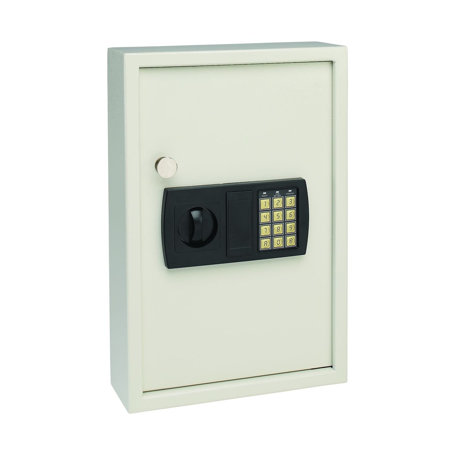 MMF Industries Steelmaster Security Electronic Key Cabinet, 11.75 x 17.34 x 4 Inches, Sand, 48-Key Capacity (20101)