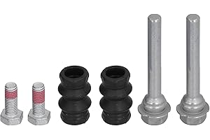 EVGATSAUTO Rear Brake Caliper Slider Pin Kit, OEM BCF1346B Replacement for Transporter T4, Includes Guide Bolts & Bushings