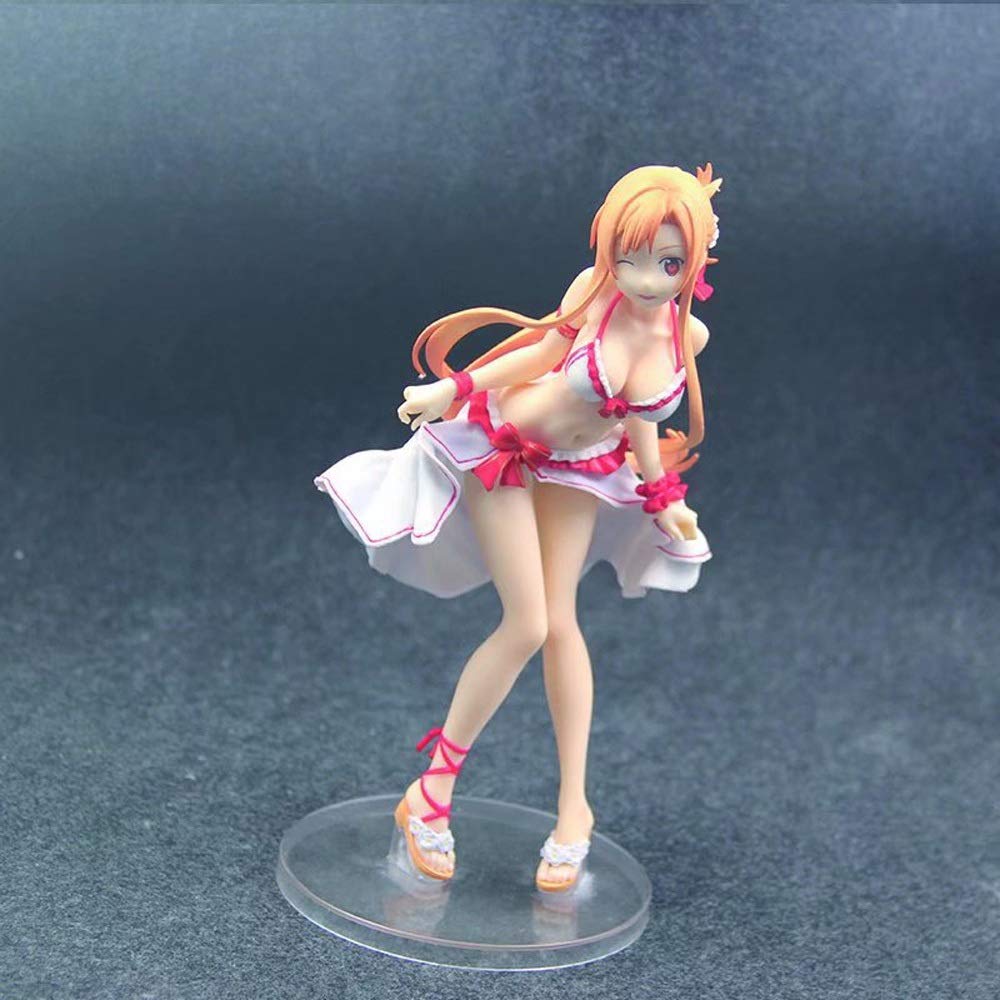 BUCULTD Yūki Asuna PVC Figure High 21CM丨Aka: Stacia丨Sword Art Online: Cartoon Character Sculpture Mo