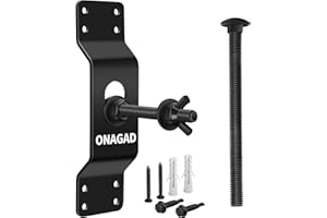 ONAGAD Wall Mount Spare Tire Holder Mount, Upgraded Spare Wheel Carrier, Spare Tire Mounting Bracket Rack for Enclosed Trailers, Cargo Race Box Trailers, Trucks, Vans, Garages, Warehouses and Semis