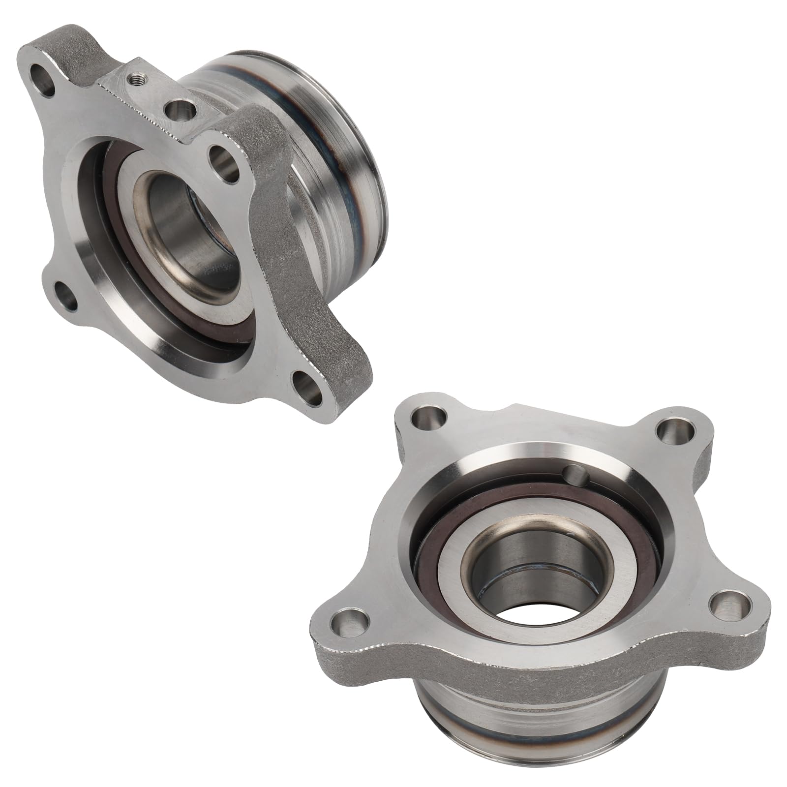 (Par) DRIVESTAR 512228+512227 Buje y rodamiento de rueda trasera para Lexus GX460 2010 11 12 13 2014, 2003-2009 para Lexus GX470 2003-2013 para Toyota 4Runner 2007-2013 para Toyota FJ Cruiser, 4 lengüetas con ABS