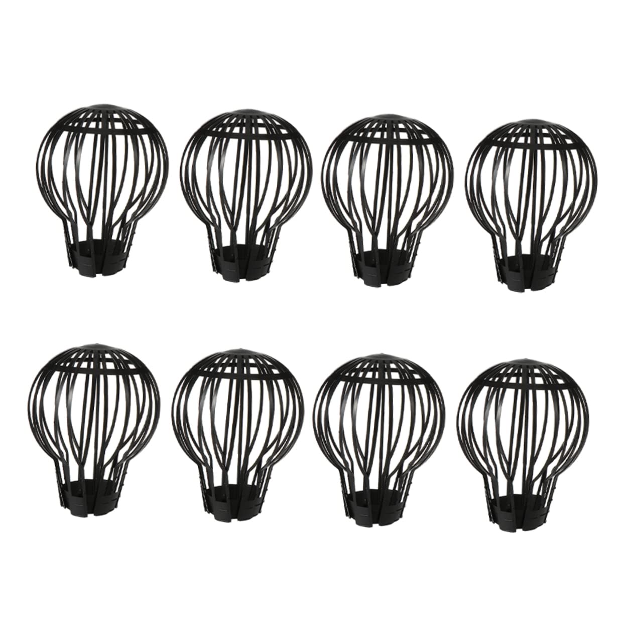 OSALADI 8 Pcs Drain Grill Sieve Strainer Sink Drain Cover Mesh Drain Cover Guard Drain Cover Roof Anti- Blocking Cap Anti-block Roof Filter Caps Rooftop Drain Filter Caps Round