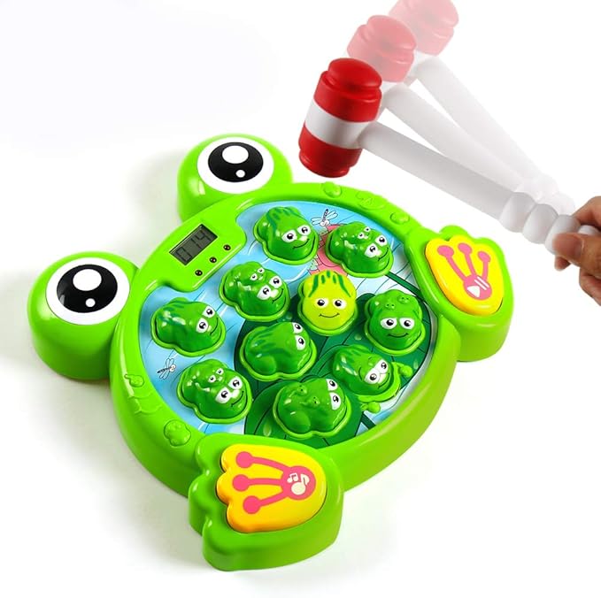 YEEBAY Interactive Whack A Frog Game, Learning, Active, Early