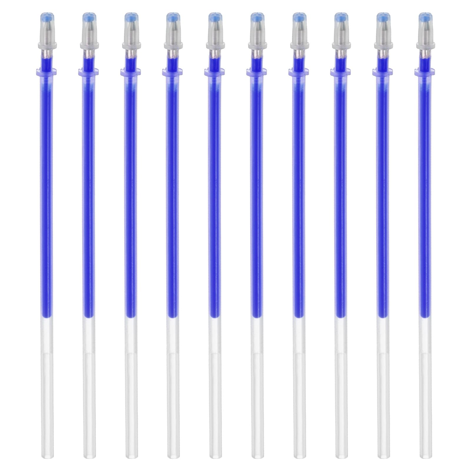 PATIKIL 1mm Gel Pens Refills, 48 Pack Fluorescence Metallic Ink Bold Point for Adults Coloring Books Scrapbooking Art Drawing Journaling, Blue
