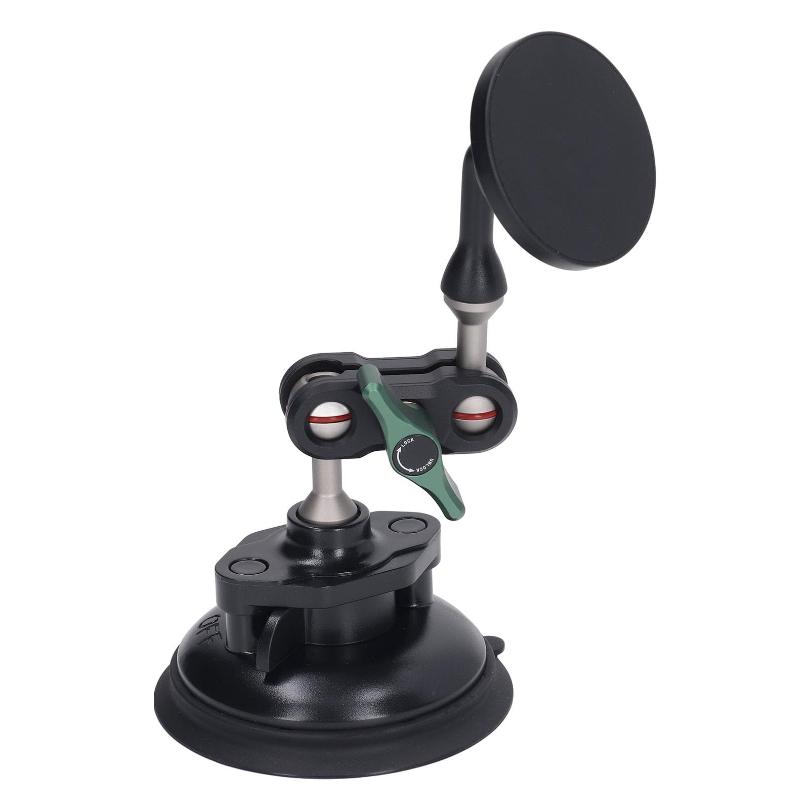 Magnetic Phone Holder for Car, Magnetic Phone Car Mount with Strong Magnets, 360°Rotation Windshield Suction Cup Car Phone Mount Holder for Phone