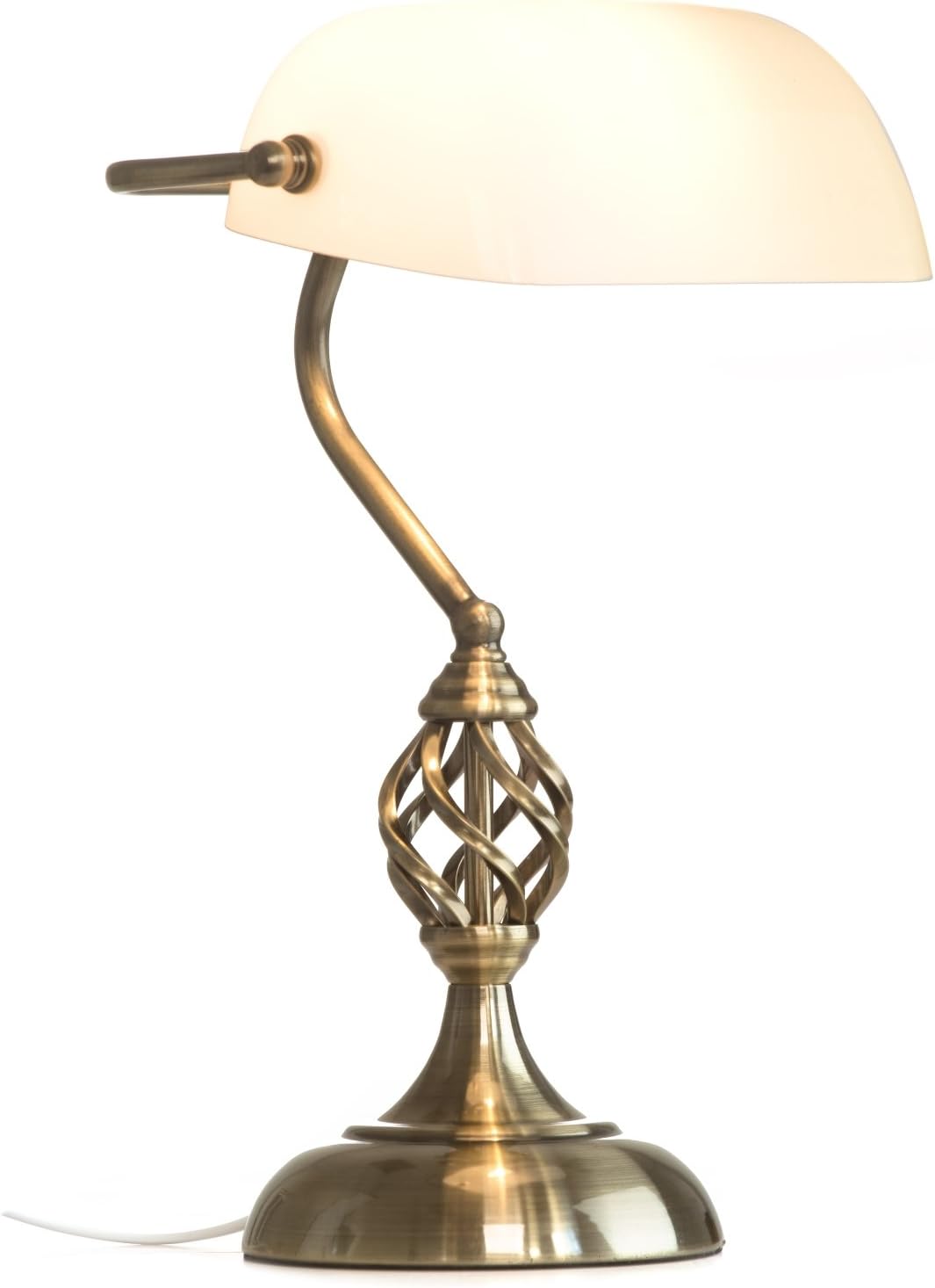 kingswood barley twist traditional table lamp