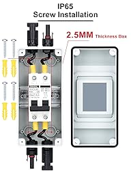 DIHOOL 40 Amp Solar Disconnect Switch with DC