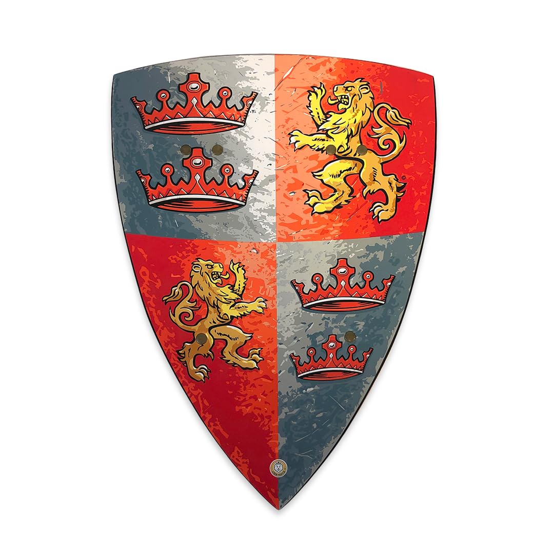 Liontouch - Prince Lionheart Shield - Age 3-8 Years | Medieval Pretend Play Foam Toy For Kids Ready For Adventures in the Kingdom | Safe Battle Accessory For Boy’s Dress Up, Roleplay & Royal Costumes