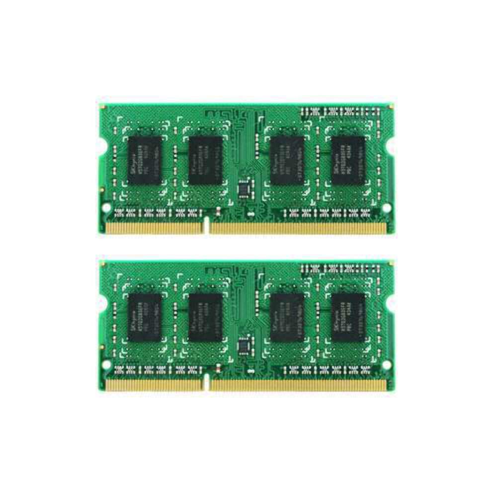 Synology - DDR3L - kit - 16 GB: 2 x 8 GB - SO-DIMM 204-pin - 1600 MHz / PC3L-12800-1.35 V - unbuffered - non-ECC - for Disk Station DS1517+, DS1817+