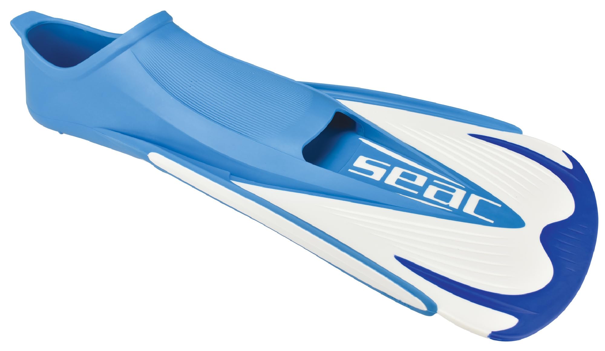 SEAC Unisex's Team Training Fins, Blue, 3½-4½UK