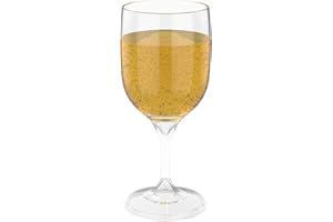 KHZSPP Foldable Wine Glass,Portable Plastic Wine Glasses with Detachable Stem,Unbreakable Wine Goblet Easy to Carry for Party