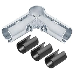 Fanmao 10 Sets 90 Degree Pipe Clamps Connector for