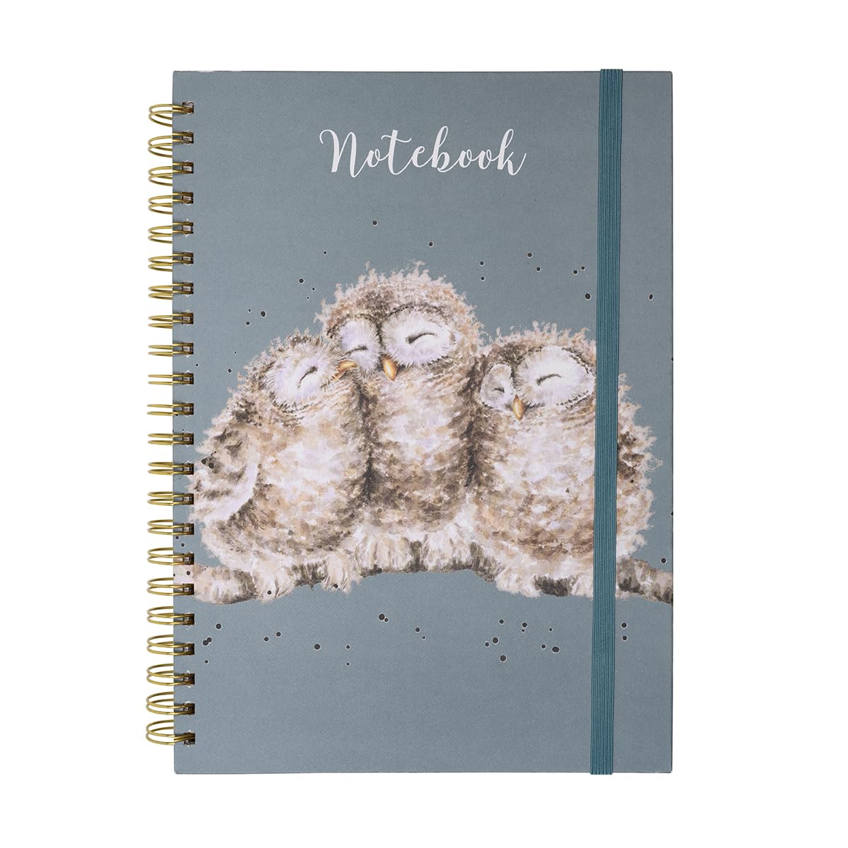 Wrendale Designs by Hannah Dale Owlets' Owl A4 Notebook
