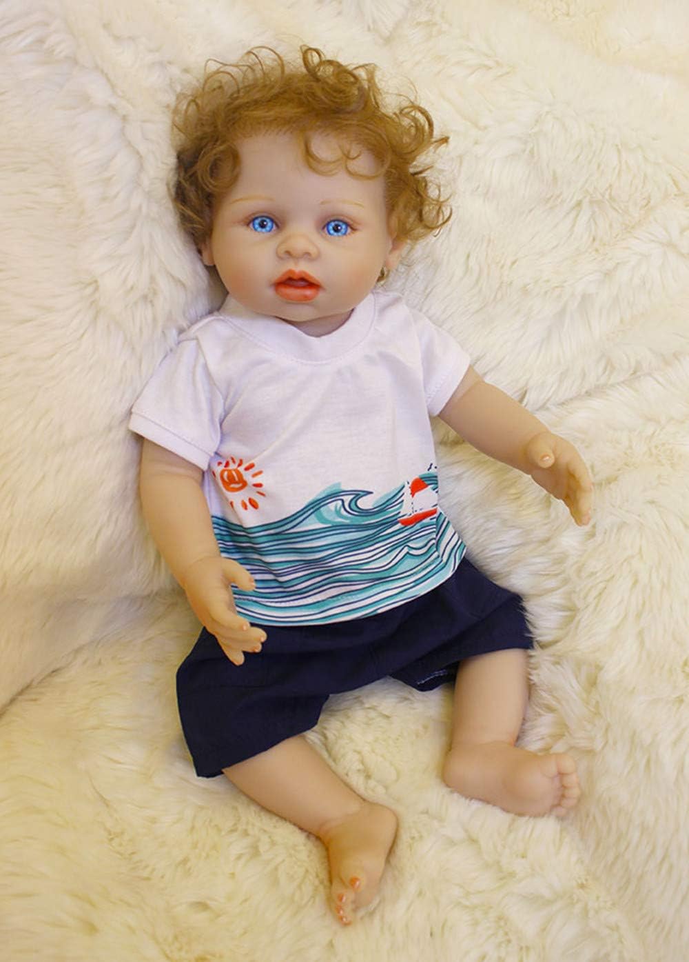 OtadDolls reborn dolls boy 18inch babies boy silicone Lifelike toddlers real girls Kids magnetic toy