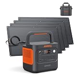 Jackery Solar Generator 2000 v2 with 4x100W Light and Protective Bag, 2042Wh/2200W LFP Portable Power Station, 20ms UPS Home Backup, USB-C PD 100W Fast Charging for Power Outages, Emergencies, Camping