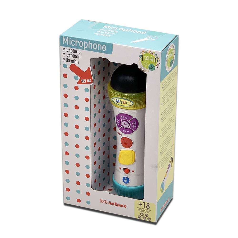 Tachan- Music Microphone with Recording, Multicolour (LS7810)