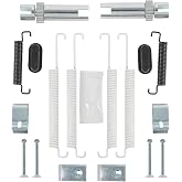 HW7329 Rear Parking Brake Hardware Kit Compatible with Ram 1500 2002-2018 | Compatible with Aspen 2007-2009 for Durango 2003-2009 for E150 2004-2007 for F250 F350 2013-2017